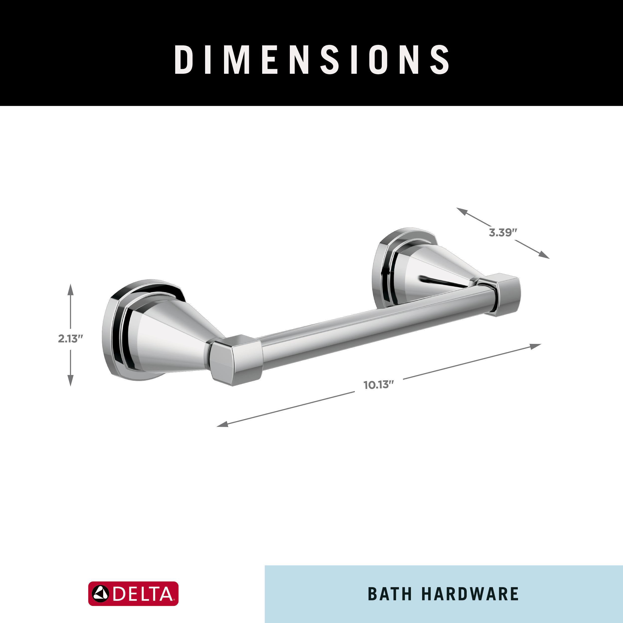 Delta Faucet 77608 Stryke Mini Towel Bar, 8 inch, Chrome - Amazon.com